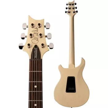 PRS S2 Standard 22 с точечной инкрустацией и узором, электрогитара со стандартным грифом, античный белый атлас