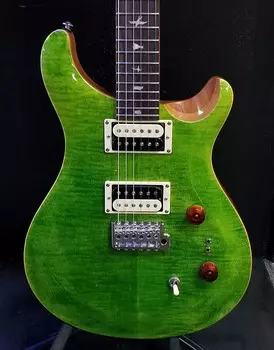 Гитара PRS SE Custom 24-08 Eriza Verde, зелёный