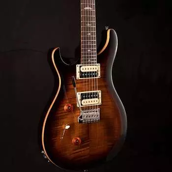 PRS SE Custom 24 Lefty Black Gold Burst 645