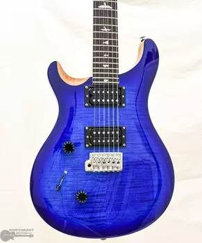 PRS SE Custom 24 «Левша» — выцветшая синяя вспышка (серийный номер: 24079) SE Custom 24 Lefty