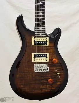 PRS SE Custom 24 — Взрыв черного золота (серийный номер: 38805)