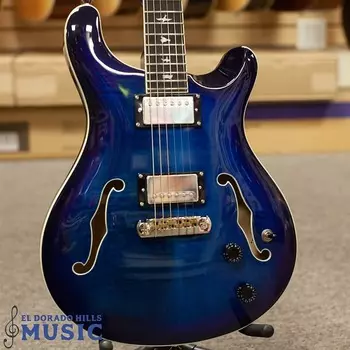 PRS SE Hollowbody II Faded Blue Burst с жестким футляром HBII