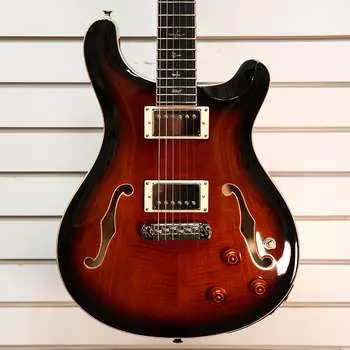 PRS SE Hollowbody II Piezo 2022 — взрыв черного золота