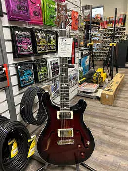 PRS SE Hollowbody Standard 2021 Fire Red Burst открытая коробка