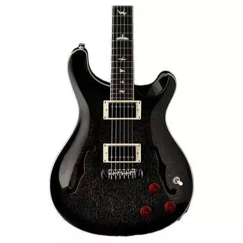 PRS SE Hollowbody Standard Piezo Electric Guitar, Smokeburst из собачьей шерсти с футляром