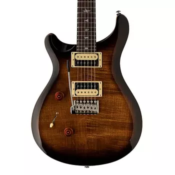 PRS SE Lefty Custom 24 — солнечные лучи черного золота