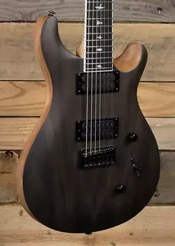 PRS SE Mark Holcomb SVN 7-струнная электрогитара с отделкой из сатинированного орехового шпона в чехле
