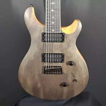 PRS SE Mark Holcomb SVN 7-струнная гитара из натурального сатинированного ореха #594 SE Mark Holcomb SVN Natural Satin Walnut 7-String Guitar #594