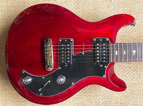PRS SE Mira Электрогитара Vintage Cherry Mahogany, Set Neck, 22 лада, SG Killer!
