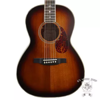 PRS SE P20 Parlor в табачном цвете Sunburst с сумкой для переноски SE Parlor in Tobacco Sunburst