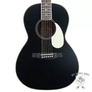 PRS SE P20E Parlor в цвете Satin Black Top с сумкой для переноски SE P20 Parlor in Satin Black Top