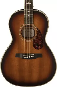 PRS SE P20E Салонная электроакустическая гитара - табачный Sunburst 109638::TS: