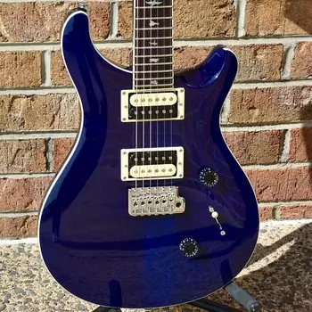 PRS SE Standard 24 Полупрозрачный синий SE Standard 24 Translucent Blue