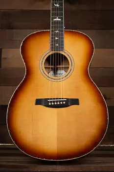 PRS SE T40E Acoustic с футляром, табачный цвет Sunburst SE TE40E Acoustic with Case, Tobacco Sunburst