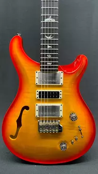 PRS Special Semi-Hollow из Cherry Burst с окрашенным переплетом