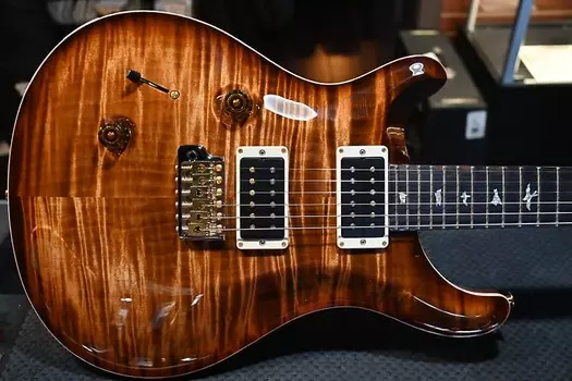 PRS Wood Library Custom 24 Lefty 10-Top Бразильский палисандр Copperhead Burst #8016
