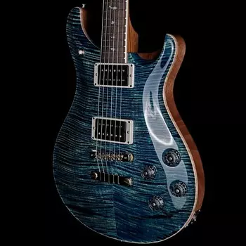 PRS Wood Library McCarty 594 Flame 10 Верхняя бразильская доска River Blue Wood Library McCarty 594 Flame 10 Top Brazilian Board River Blue