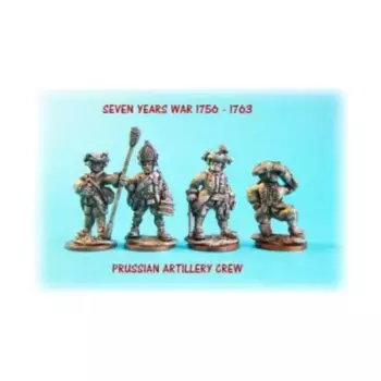 Прусский артиллерийский расчет, Seven Years War - Prussian Artillery (28mm)