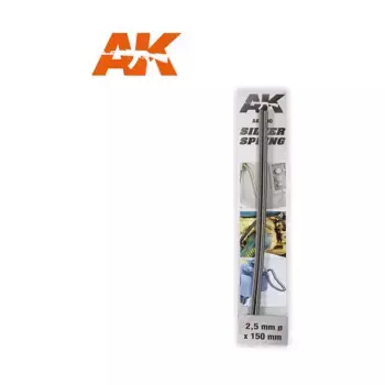 Пружина - Серебро 2,5мм, Supplies & Accessories (AK-Interactive)