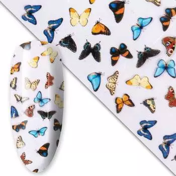 Пружинная переводная пленка 100 см №5 MollyLac, Molly Lac