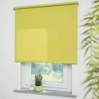 Пружинная рулонная штора Liedeco «Uni», светозащита, с отверстием, свободно висящая, стержень рулонной шторы 36 мм, сильная пружина, цвет grn + Bitte auswhlen