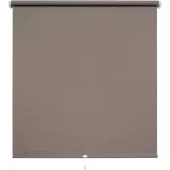 Пружинная рулонная штора Liedeco «Uni», светозащита, с отверстием, свободно висящая, стержень рулонной шторы 36 мм, сильная пружина, цвет coffee + Bitte auswhlen