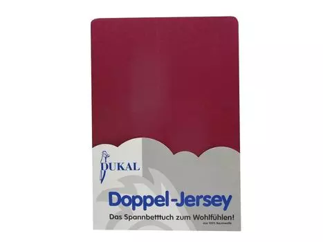 Пружинный лист: цвет - бордовый, размер - 140х220 см DUKAL