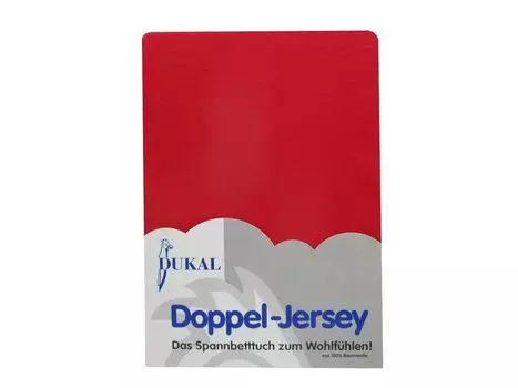 Пружинный лист: цвет - красный, размер - 160х220 см DUKAL