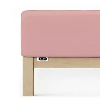 Пружинный лист джерси с эластаном Schlafgut, фиолетовый