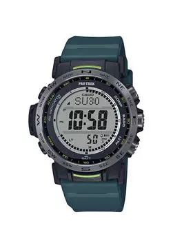 Prw-35Y-3Dr пластиковые серые мужские наручные часы Casio, мультиколор