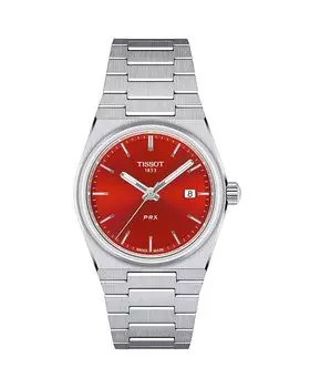 PRX Watch, 35 мм Tissot, красный
