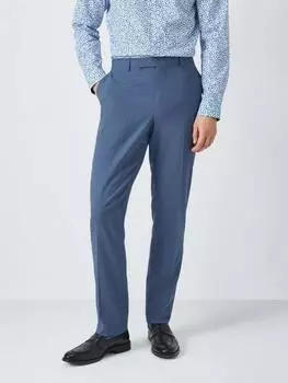 Пс необработанный подол зауженный крой полушерстяные брюки костюм Paul Smith, светло-синий