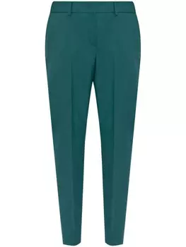 PS Paul Smith брюки из отутюженной шерсти, зеленый