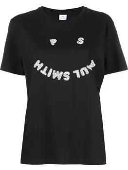 PS Paul Smith футболка из органического хлопка, черный