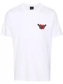 PS Paul Smith футболка PS с графичным принтом, белый
