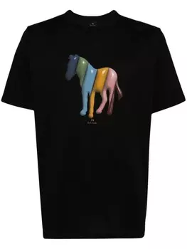 PS Paul Smith футболка с графичным принтом, черный