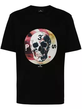 PS Paul Smith футболка с графичным принтом, черный