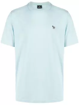 PS Paul Smith футболка с вышитым логотипом, синий