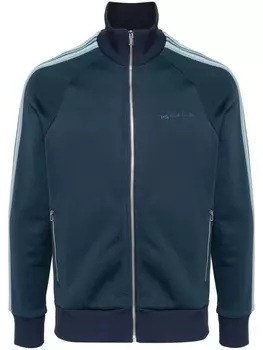 PS Paul Smith куртка с полосками и логотипом, синий