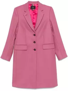 PS Paul Smith однобортное пальто, розовый