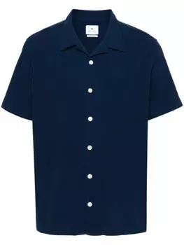PS Paul Smith рубашка из сирсакера, синий
