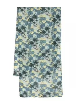 PS Paul Smith шарф с принтом Eyes On The Sky, синий