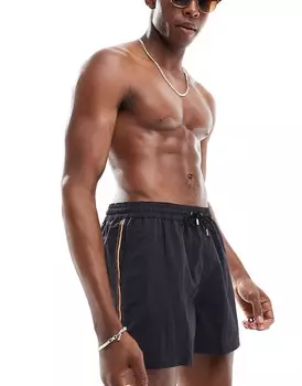 PS Paul Smith – шорты для плавания в черную полоску