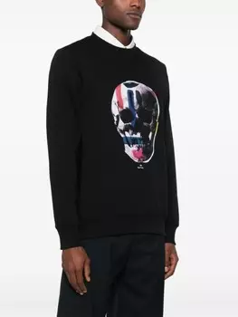 PS Paul Smith толстовка с принтом Skull, черный