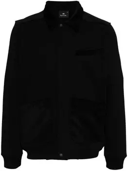PS Paul Smith вельветовая куртка-рубашка, черный