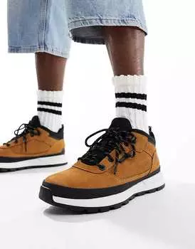 Пшенично-коричневые кроссовки на шнуровке Timberland Field Trekker