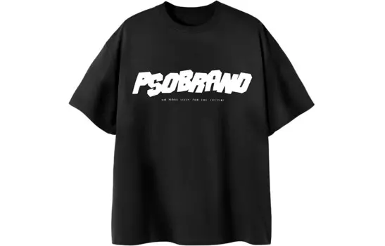 PSO Brand Фирменная футболка унисекс PSO, Синий