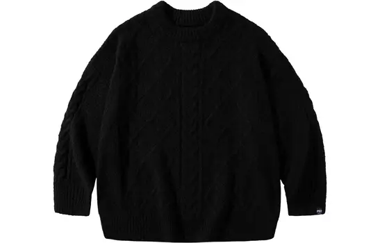 PSO Brand Свитер унисекс бренда PSO, Черный