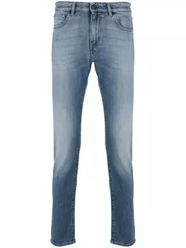 Pt01 джинсы кроя слим, синий