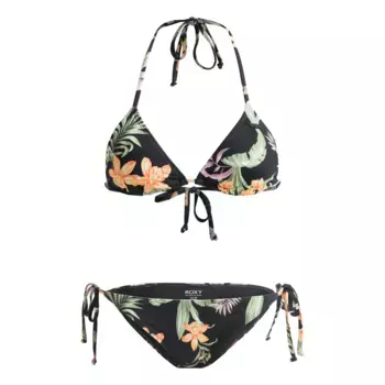Pt Beach Classics Roxy Женский комплект купальников из двух частей, чёрный